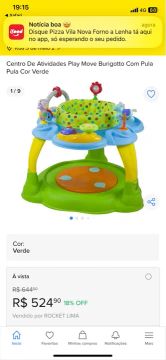 Vendo Centro de Atividades Infantil 