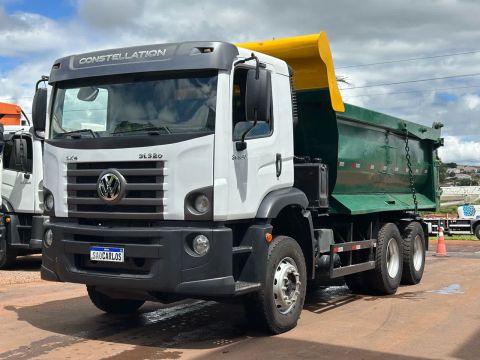 Vw Constellation 31-320 caçamba 6x4 traçado 