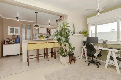 Apartamento 2 dormitórios 62,29m² área privativa com uma vaga de garagem.