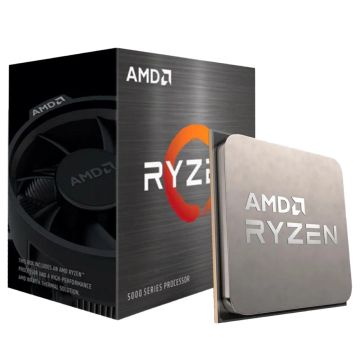 Processador AMD Ryzen 5 5600X, 3.7GHz (4.6GHz Turbo), 6-Cores 12-Threads