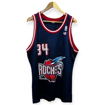 Jersey Champion Houston Rockets #34 Olajuwon