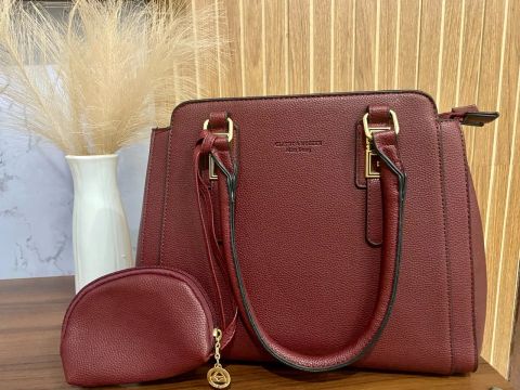 Bolsa vermelho Vinho 