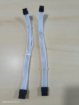 PAR CABO PCI-E SLEEVED 6+2 PARA PLACA DE VÍDEO 