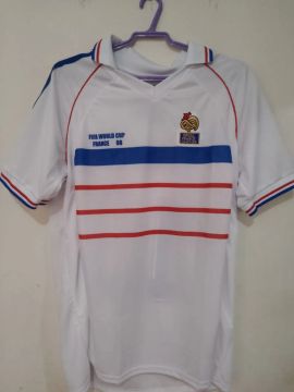 Camiseta da França Copa do Mundo 1998