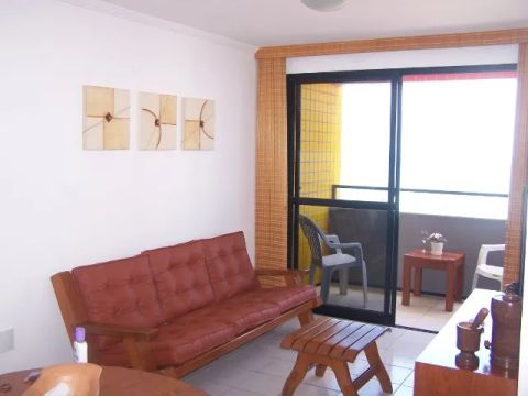 60m2 - Vista Mar, Frente Mar, Beira Mar, 2 quartos (1 suíte), Ventilado