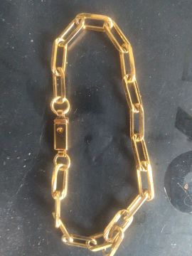 Pulseira aço inoxidável pegar Havan ou posto canaã 