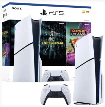 Console PS5 Slim 1TB Returnal/Ratchet & Clank CFI 2014 - Loja Fisica - Sem Juros