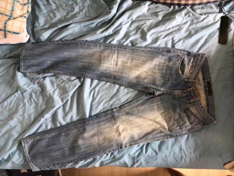 Calça Jeans, Calvin Klein, Masculina, Azul Claro, P
