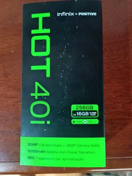 Infinix Hot 40i - 256GB - Novo!
