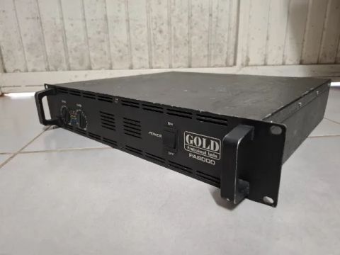 Amplificador Potência Gold PA8000