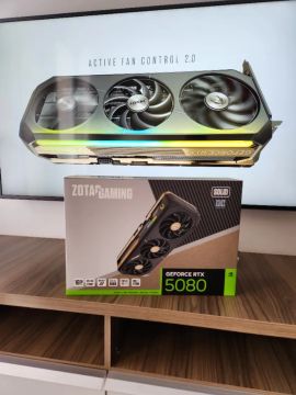 RTX 5080, ZOTAC, SOLID OC, 16 GB, GDDR7 - LACRADA - ENVIO P/TODO BR