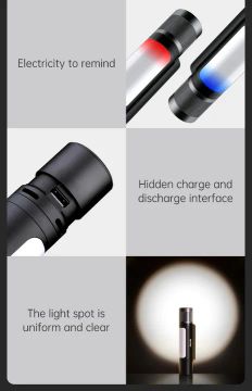 Lanterna Premium NexTool 12 em 1 nova e lacrada - Iluminação, música e versatilidade