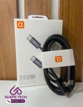 CABO USB TIPO-C PARA TIPO-C 340W
