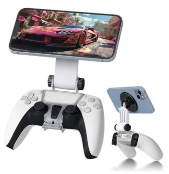Orzero Clipe de suporte para controle magnético compatível com controle PS5 Dualsense