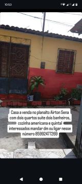 Casa à venda no Planalto Airton Sena