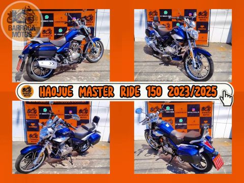 Motos HAOJUE MASTER RIDE no Brasil