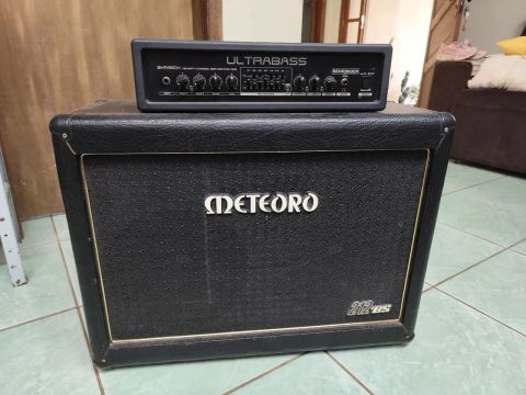 Ultrabass BXR1800H + caixa Meteoro 212 BS