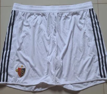 Calção FC Basel Adidas Branco Tamanho GGG