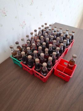 Garrafinhas da Coca-Cola 