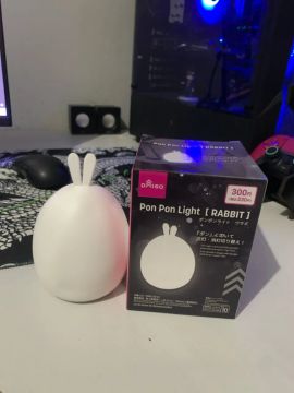 Luminária pon pon light (toque)