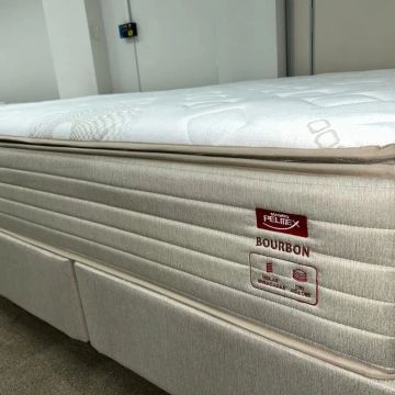 Cama Box Bourbon Pelmex Queen size 