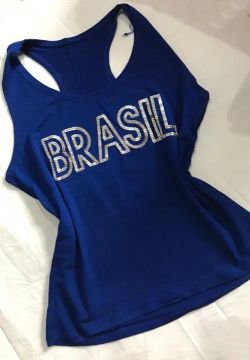 Blusa Copa Tipo Baby Look, Tam P 