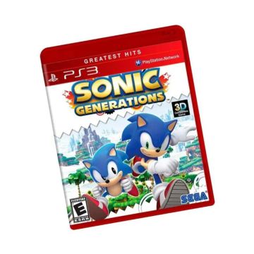 Sonic Generations (Greatest Hits) PS3 Mídia Física Lacrada