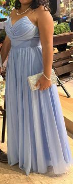 Vestido Festa Azul Serenity 38/40 Usado 1x