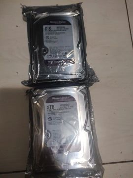 HD WD purple de 2tb novo lacrado