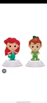Bonecos Disney - Ariel e Peter Pan coleção McDonald's 
