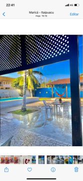 Casa Temporada em Itaipuaçu  com Piscina
