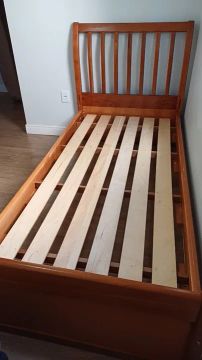 cama solteiro madeira maciça