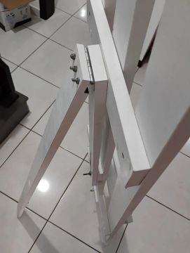 Cavalete para pintura branco - Novo