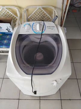 Máquina de Lavar Roupa Electrolux 7 kg Turbo ACOMPANHA ESTABILIZADOR 