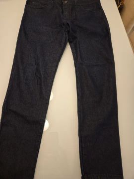 Calça Jeans Masculina tamanho 46 azul escuro