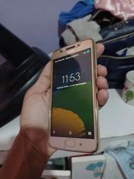 Moto G5 Dourado - Impecável!