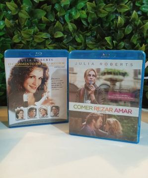 Blu-Ray Julia Roberts - O Casamento do Meu Melhor Amigo e Comer Rezar Amar