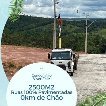 / Terrenos 2500m2 com Acesso ao Rio Corumba !