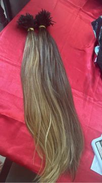 VENDO CABELO BRASILEIRO DO SUL LISO NATURAL 60 CM 300 GRAMAS 