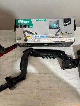 Suporte de Mesa Articulado para Monitores de 17" a 35", ELG F80N