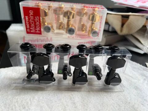 Tarraxas Gotoh com trava 3x3 preta