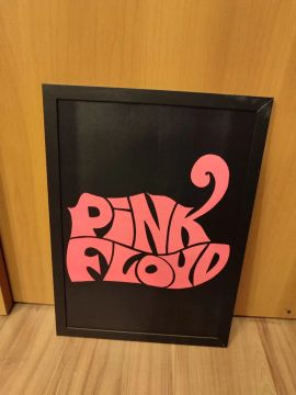 Quadros Decorativos Rock - Pink Floyd, Metallica...