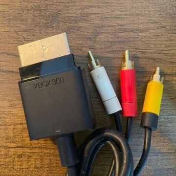 cabo av xbox 360 original para todos modelos