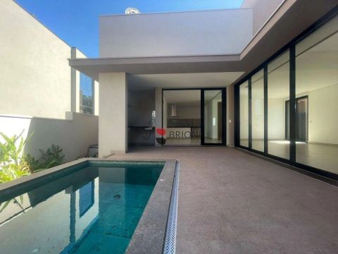 Casa sobrado alto padrão com 268 m², 4 quartos suites à venda no Condomínio Terras de Flor