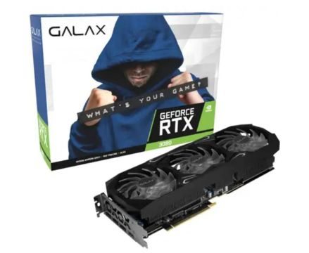 RTX 3080 GALAX 4 FANS IMPECAVEL 10 gb ram