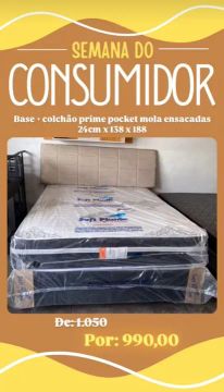 Cama Box Casal Prime Pocket Mola Ensacada - Soft Place