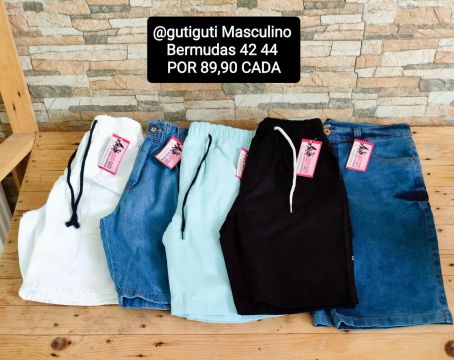 Bermudas Masculinas 02 por 100,00