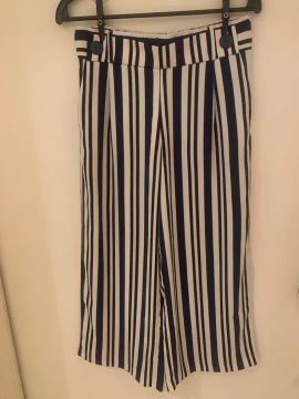 Calça Zara Pantalona Listrada tam 38