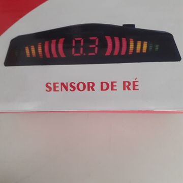 Sensor de ré. Cinoy. Branco. Novo. Instalado.