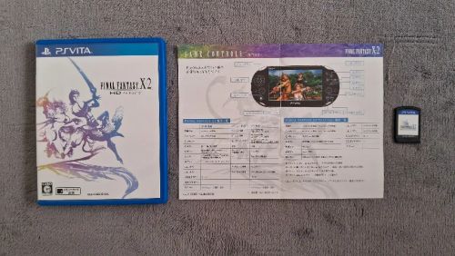 Final Fantasy X-2 HD Remaster, original, japones, completo, Sony PS Vita